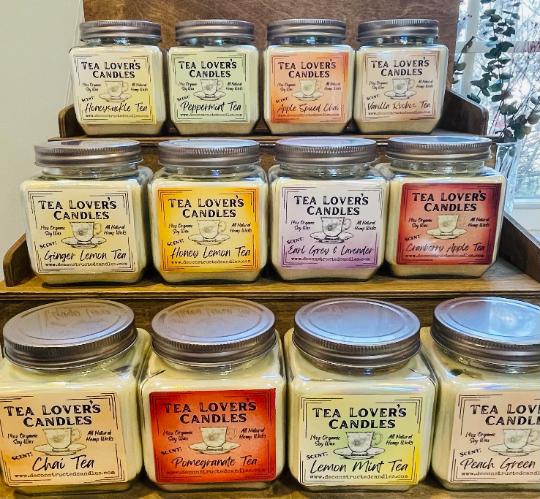 Tea Lover's Scents - candles, melts, bath & body