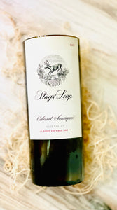 Cabernet wine candle - stags’ leap bottle  - DECONSTRUCTED CANDLES -  Soy Wax