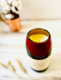 Pinot Noir Wine bottle Candle - Belle Glos Pinot noir bottle - DECONSTRUCTED CANDLES - soy wax