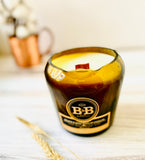 B&B Bottle candle - scent matches the bottle - DECONSTRUCTED CANDLES- soy wax