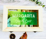 Margarita Deluxe Wooden Gift Box - Margarita Scent Box - Margarita Themed gift Set - Handmade/organic/natural - Essential Oils