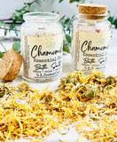 Chamomile Tea Deluxe Wooden Gift Box - Scent Box - Tea Lover's Bath & Beauty gift set - Chamomile tea gift Set - Handmade/organic/natural - Essential Oils