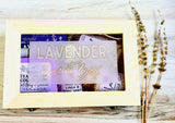 Lavender Deluxe Wooden Gift Box - Scent Box - Bath & Beauty gift set -Lavender Themed gift Set - Handmade/organic/natural - Essential Oils