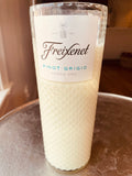 Pinot Grigio wine candle - Freixenet bottle- DECONSTRUCTED CANDLES - soy wax