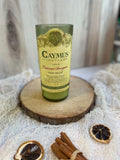 Luxury* Cabernet wine candle - caymus Cabernet bottle - Cabernet Scented - organic soy wax - hemp wicks