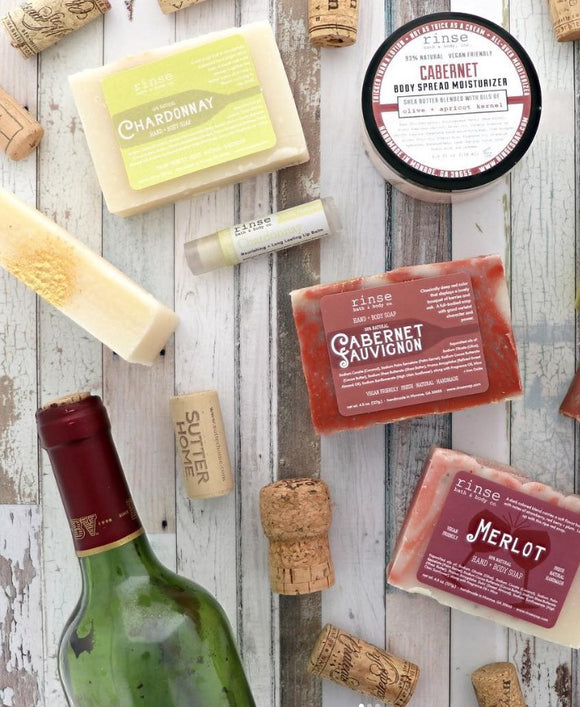 Handmade Vegan Bath & Beauty Products in Beer, Wine, Cocktail & Tea Themed Scents