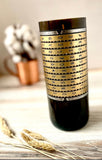 The Prisoner “unshackled” Cabernet Wine bottle candle - Cabernet scented - organic soy wax - cotton wick