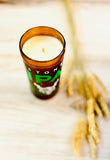 Beer candles - Stone IPA bottle - soy wax - hemp wicks - DECONSTRUCTED CANDLES