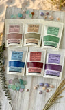 12oz Sand Wax Candle Kit - Ocean Blue Color - WAX + WICKS + FRAGRANCE OILS - Cocktail Scents