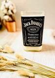Soy Whiskey candle - Jack Daniel's Bottle - choose from 3 of our custom whiskey scents or request your own