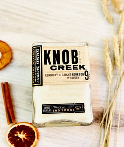 Bourbon candle - Knob Creek - Old Fashioned Scent - DECONSTRUCTED CANDLES - soy wax