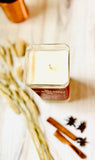 Cinnamon whiskey candle - jack daniels fire - DECONSTRUCTED CANDLES - soy wax