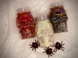 Seasonal Scents - Skull Candle  - Wood Wick