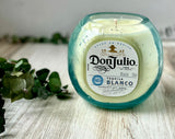 Tequila Candle - Don Julio Blanco Bottle - Margarita Scent - DECONSTRUCTED CANDLES - organic soy wax