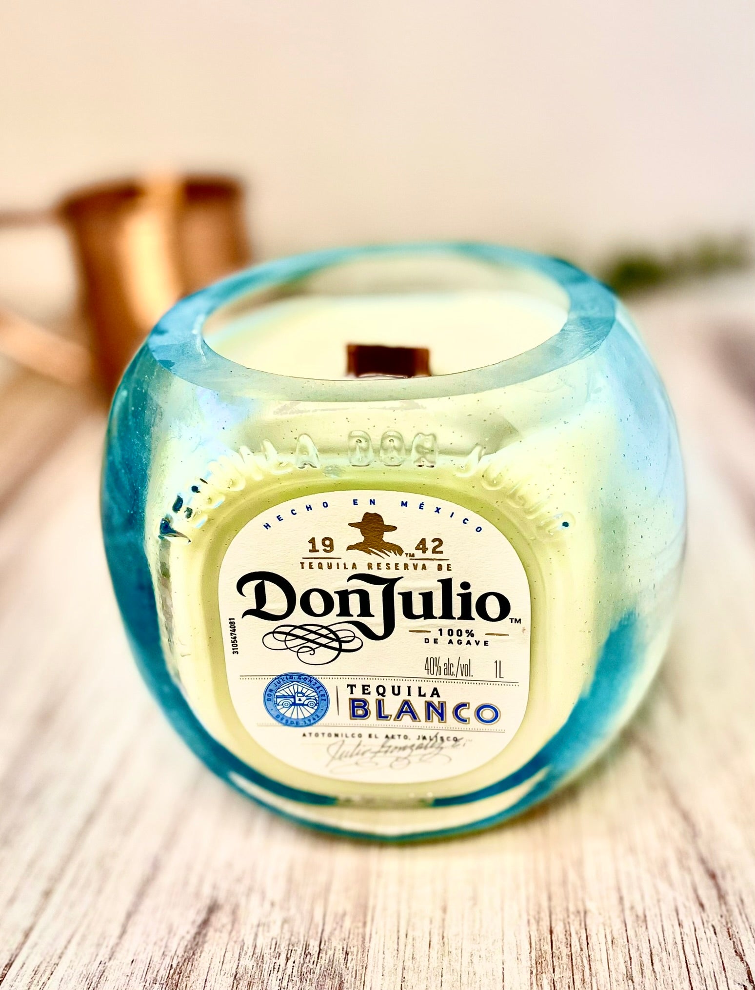 Tequila Candle - Don Julio Blanco Bottle - Margarita Scent