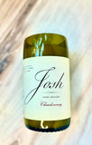 Chardonnay Wine Bottle Candle Josh Cellars Bottle Soy Wax Natural Cotton Wick