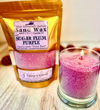 Christmas Themed Sand Wax Candle Kits Includes 12oz Sand Wax Bag + 2 wicks + Christmas Scented OilsInstructions (Copy)