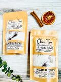 9oz Chai Tea Essential Oil Bath Salts | Dead Sea Mineral Salt, baking soda, and epsom salts
