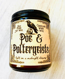 Halloween Candle Spooky Scents Choose your Scent Crackling Wood Wick Soy Wax Seasonal Scents