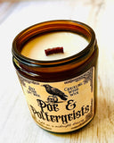 Halloween Candle Spooky Scents GOBLIN KING Crackling Wood Wick Soy Wax Seasonal Scents