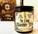 Halloween Candle Spooky Scents Choose your Scent Crackling Wood Wick Soy Wax Seasonal Scents