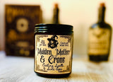 Halloween Candle Spooky Scents Choose your Scent Crackling Wood Wick Soy Wax Seasonal Scents