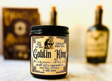 Halloween Candle Spooky Scents GOBLIN KING Crackling Wood Wick Soy Wax Seasonal Scents