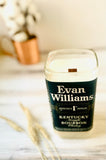 Soy Whiskey candle - Evan Williams Bourbon Bottle - choose from 2 of our custom whiskey scents