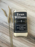Soy Whiskey candle - Evan Williams Bourbon Bottle - choose from 2 of our custom whiskey scents