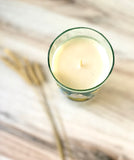 Pinot Grigio wine bottle candle - Prophecy Pinot Grigio bottle- DECONSTRUCTED CANDLES - soy wax