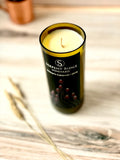 Cabernet wine candle - serpent ridge vineyard  - DECONSTRUCTED CANDLES -  Soy Wax