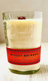 Bourbon Candle - Bulleit Bottle - old fashioned scent -  liquor bottle candle
