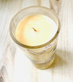 Grey goose Candle Soy Wax cocktail Scented hand cut bottle recycled liquor bottle choose your vodka cocktail themed scent or seasonal scent