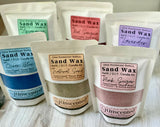 18oz Sand Wax Candle Kit -Aquamarine Green Color - WAX + WICKS + FRAGRANCE OILS - Cocktail Scents