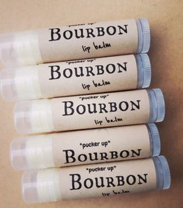 Bourbon Lip Balm  - Handmade/Natural