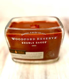 Bourbon candle - woodford Double Oaked label - old fashioned scented - liquor bottle candle - soy wax
