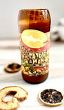 Beer candles - Dogfish Head Mango Mandarin - soy wax - hemp wicks - DECONSTRUCTED CANDLES