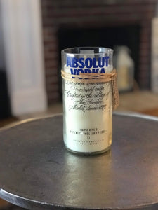 Moscow Mule Scent - absolut vodka candle - DECONSTRUCTED CANDLES - organic soy wax