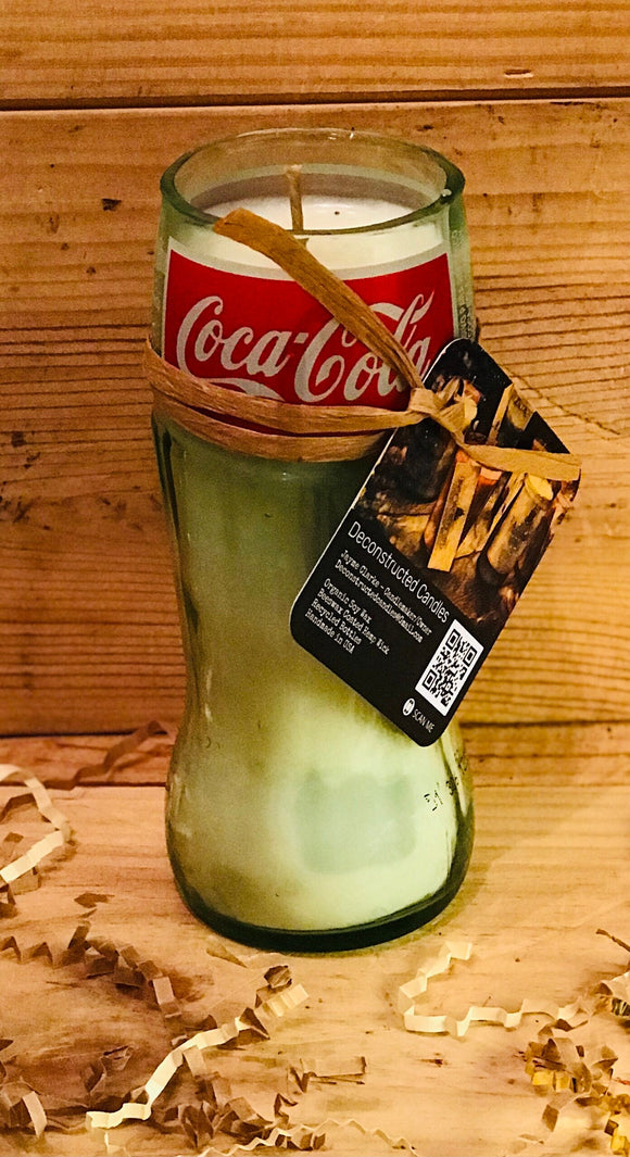 Cola scented candle -cocoa cola bottle