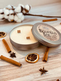 16oz Candle Tins - THIS IS MY BOURBON BAR CANDLE - Bourbon Scent - triple Wood Wick - SOY WAX