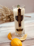 Soy Elderflower Candle - st Germaine bottle - hummingbird cocktail scent- DECONSTRUCTED CANDLES - soy wax